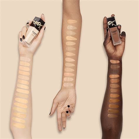 yves saint laurent all hours luminous matte foundation|yves saint laurent foundation shades.